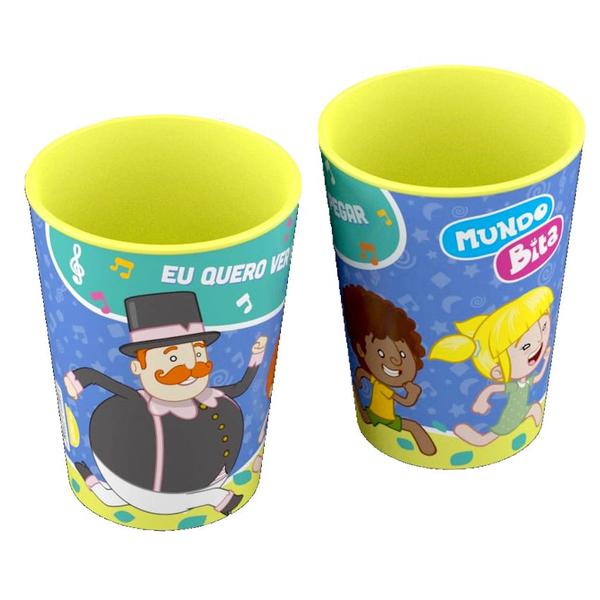 Imagem de Kit 20 Copo Infantil Bita Buzz Gabby Minions e Jurassic p/ Ovos de Páscoa