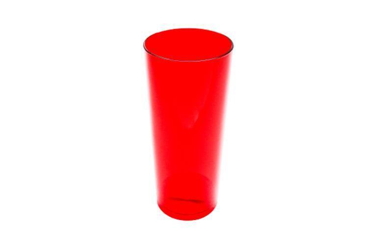 Imagem de Kit 20 Copos Long Drink De Acrílico Cristal  330Ml