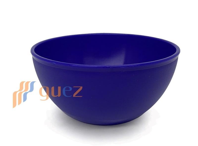 Imagem de Kit 20 cumbucas tigela escolar 450 ml em PP azul bic bowl merenda lanches