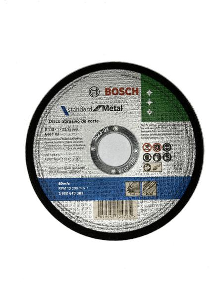 Imagem de Kit 20 discos corte bosch metal/inox santard 115x10mm