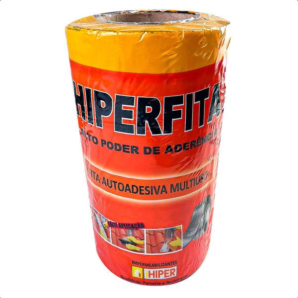 kit 20 Fita Veda Tudo Impermeabilizante Telhado 20cm X 10m - HIPER Imagem de kit 20 Fita Veda Tudo Impermeabilizante Telhado 20cm X 10m
