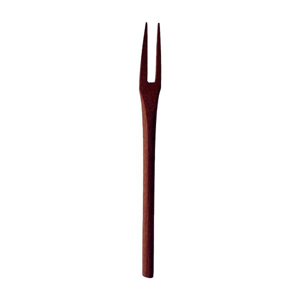 Imagem de Kit 20 garfos para petisco pequena 13CM em madeira maciça