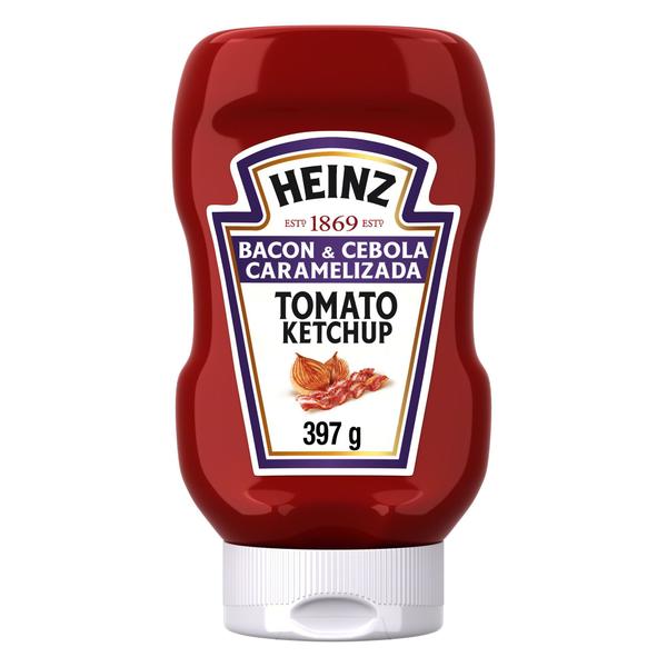 Imagem de Kit 20 Ketchups Heinz Bacon & Cebola Caramelizada 397g