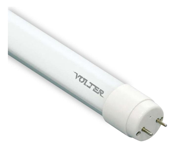 Imagem de Kit 20 Lâmpadas Volter Led Tubular T8 G13 9w Bivolt 4000k Branco Neutro