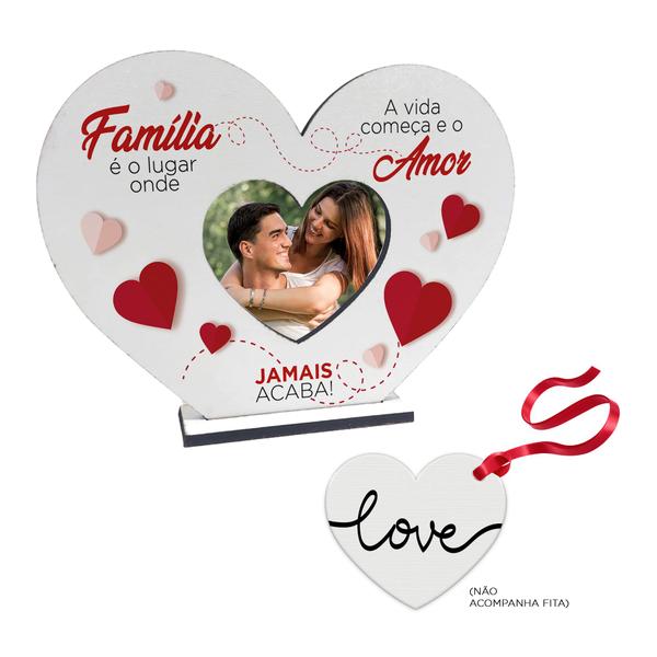 Imagem de Kit 20 Lembranças Dia Dos Namorados Coração Love You Família