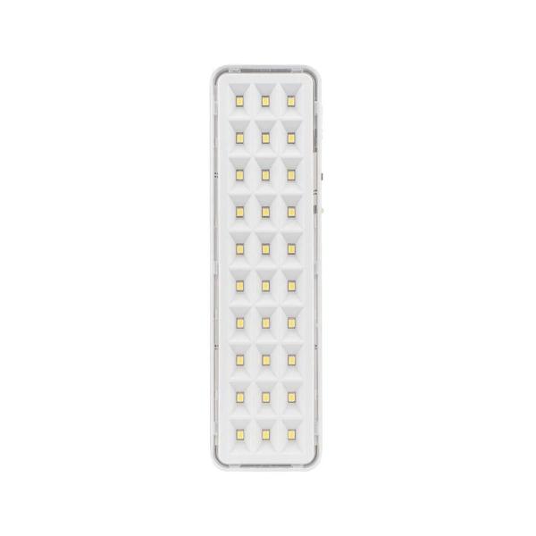 Imagem de Kit 20 Luminária De Emergência 30 Leds Recarregável Portátil Bivolt