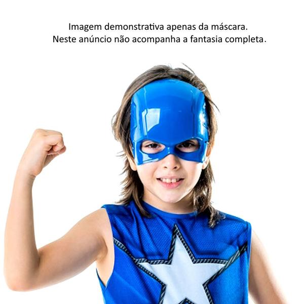 Imagem de Kit 20 Máscaras Flashing e Capitão América Brinquedo Infantil Lembrança Decoração Festa