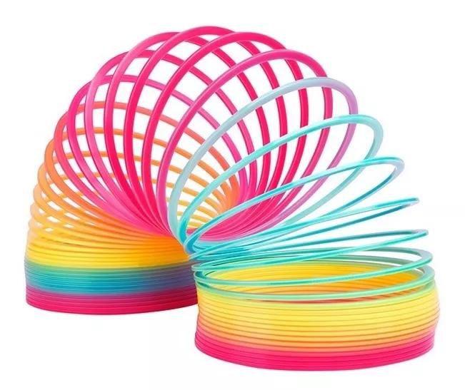 Kit 20 mola maluco super colorida brinquedo - MB Imagem de Kit 20 mola maluco super colorida brinquedo