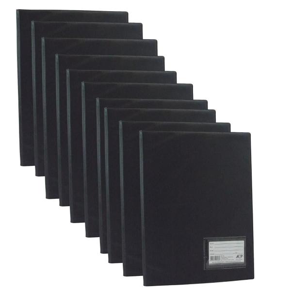 Imagem de Kit 20 Pastas Catalogo Com 10 Envelopes Plásticos Acp