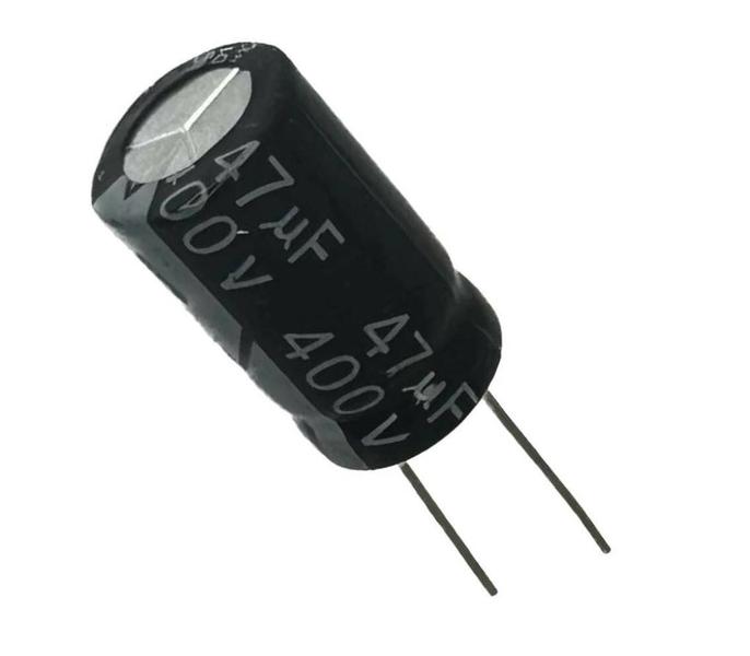 Imagem de Kit 20 pçs - capacitor eletrolitico 47x400v - 47uf x 400v