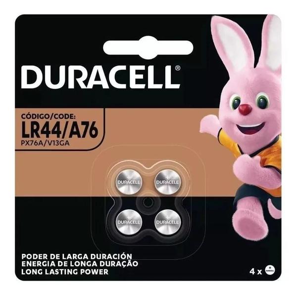 Kit 20 Pilha Moeda Lr44 / A76 Bateria Duracell Imagem de Kit 20 Pilha Moeda Lr44 / A76 Bateria Duracell