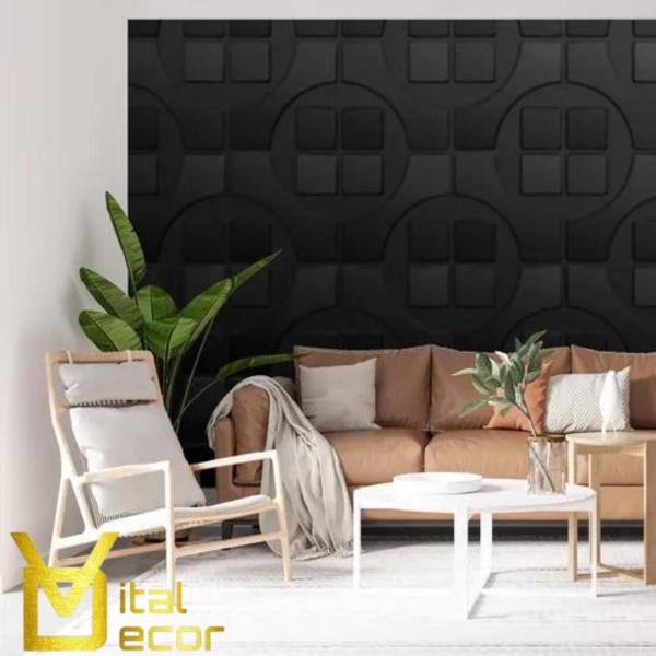 Imagem de Kit 20 Placas Painel Decorativo Revestimento Parede 