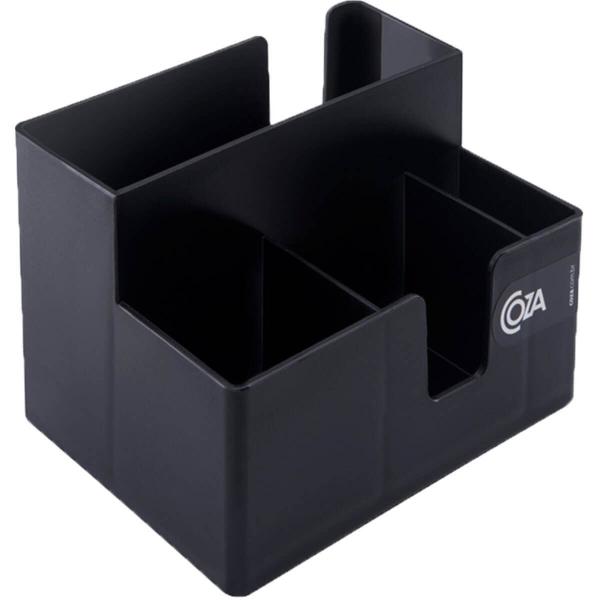 Kit 20 Porta Sachês Guardanapo Açúcar Organizadores Bancada Preto - Coza Imagem de Kit 20 Porta Sachês Guardanapo Açúcar Organizadores Bancada Preto