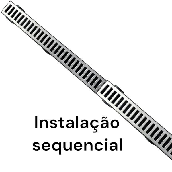 Kit 20 Ralo Sequencial com Encaixe 90 graus Alumínio 6cm x 50cm - Ficone & Reis Imagem de Kit 20 Ralo Sequencial com Encaixe 90 graus Alumínio 6cm x 50cm