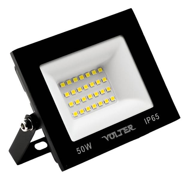 Imagem de Kit 20 Refletores Led Aluminio 50w Bivolt Ip66 6500k Preto