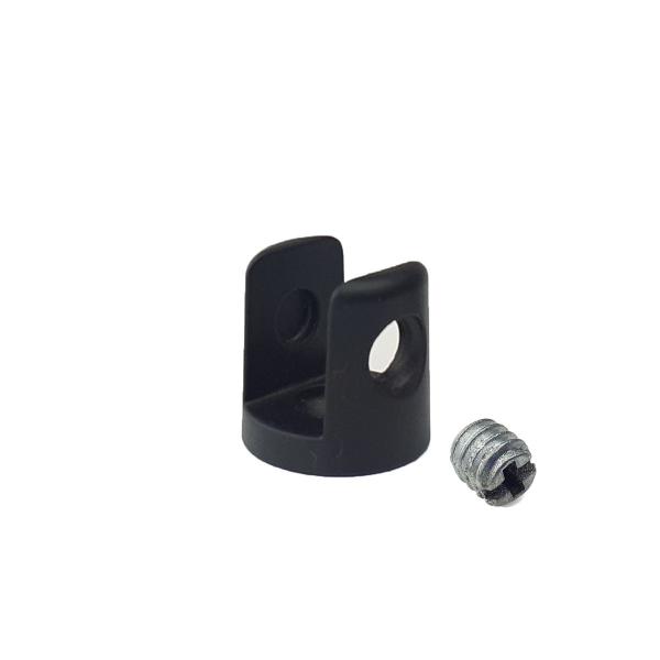 Kit 20 Suporte Fenda Para Vidro 6mm - Telis Ferragens Imagem de Kit 20 Suporte Fenda Para Vidro 6mm