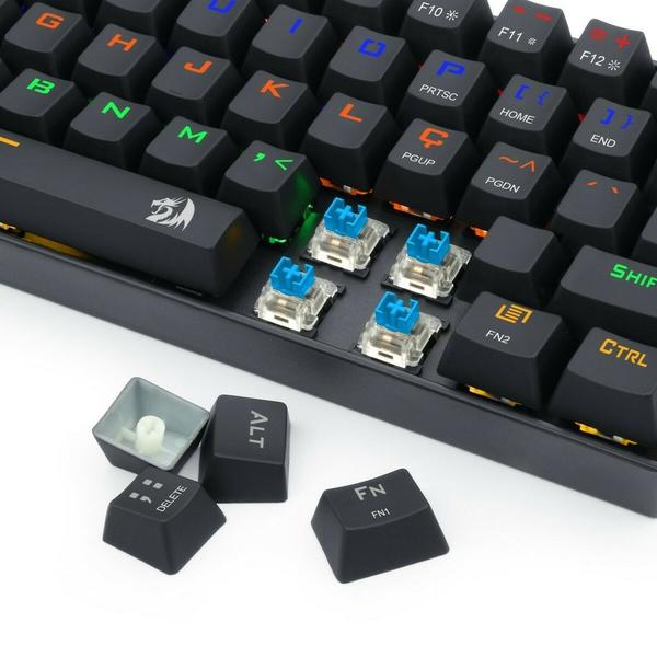 Imagem de Kit 20 Switch azul blue Redragon Outemu Para Teclado Mecânico Com Nf