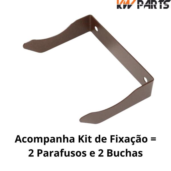 Imagem de Kit 20 Unidades De Suporte Para Garrafa De Vinho e Espumante Adega Vertical De Parede - Cor Marrom