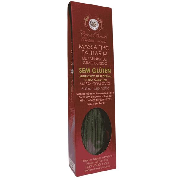 Kit 20 Unidades Talharim Farinha Grão Bico E Farinha - Ceres Brasil Imagem de Kit 20 Unidades Talharim Farinha Grão Bico E Farinha