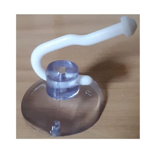 Kit 20 Ventosas 40Mm 4Cm Silicone P/Vidro Acrílico C/Gancho - H Plásticos Imagem de Kit 20 Ventosas 40Mm 4Cm Silicone P/Vidro Acrílico C/Gancho