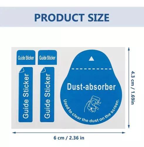 Imagem de Kit 200 Aplicação Hydrogel Dust Absorber e Guide Sticker