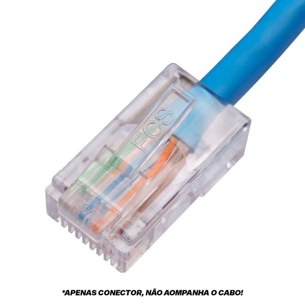 Imagem de Kit 200 Conector RJ45 Furukawa Cat5e