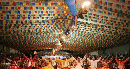 Imagem de Kit 200 Metros Bandeirinha Decoração Festa Junina São João