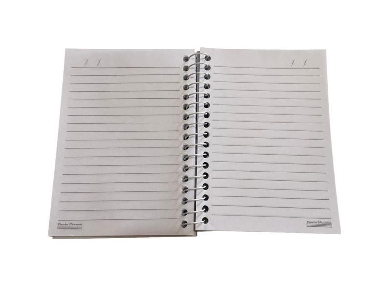 Imagem de Kit 20Un Caderno Espiral Capa Dura Com 80 Folhas Cada De 1/8