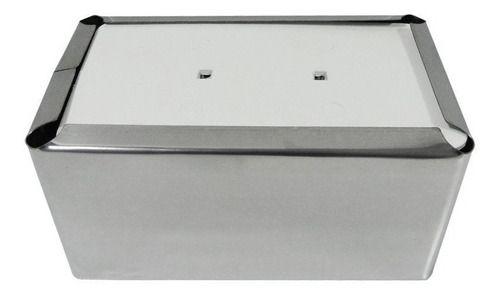 Kit 20Un Porta Guardanapo Aço Inox Bares E Restaurantes - Jsn Imagem de Kit 20Un Porta Guardanapo Aço Inox Bares E Restaurantes