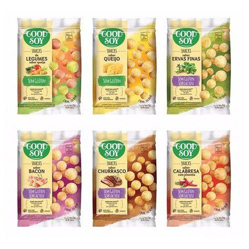 Imagem de Kit 20un Snacks Soja 25g - Goodsoy