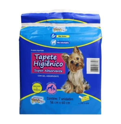 Imagem de Kit 21 Tapetes Higiênico Pet Gel Absorvente Cães Cachorro