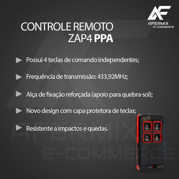 Imagem de Kit 22un Controles Remoto Cód Rolante Ppa Zap 4b Laranja/preto