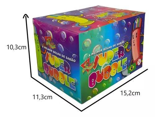 Imagem de Kit 24 Bolinhas De Sabão Colorido Infantil Brinquedo Criança 