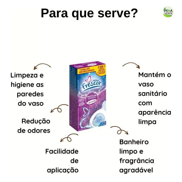 Imagem de Kit 24 Caixas Pastilha Adesiva Floral Rosa Detergente Vaso