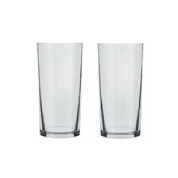 Imagem de Kit 24 Copos Long Drink Cylinder Suco Água Multiuso 300ml