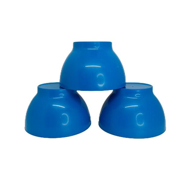 Imagem de Kit 24 Cumbuca Bowl Tigela 700 Ml Plástico P/ Festa Atacado Azul