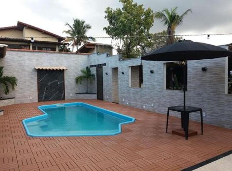 Imagem de KIT 24 DECK MODULAR ANTIDERRAPANTE PLÁSTICO 30x30 PISCINA VARANDA JARDIM SACADA BOX