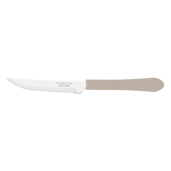 Kit 24 Faca Churrasco Tramontina Leme Inox Cinza 4" Imagem de Kit 24 Faca Churrasco Tramontina Leme Inox Cinza 4"