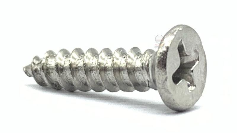 KIT 24 Parafuso INOX para escudo de guitarra STRATO - LATONE Imagem de KIT 24 Parafuso INOX para escudo de guitarra STRATO