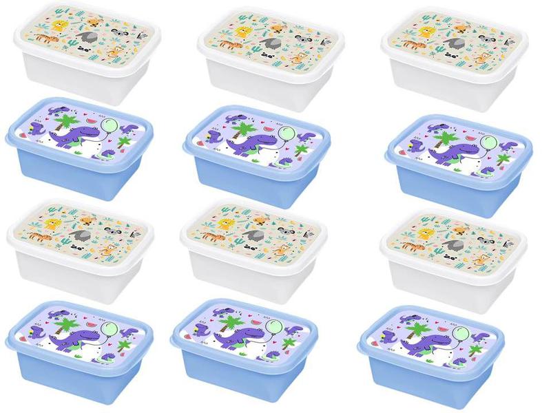 Kit 24 Potes Potinhos P/ Papinhas 420Ml P/ Freezer Microndas - JAGUAR Imagem de Kit 24 Potes Potinhos P/ Papinhas 420Ml P/ Freezer Microndas
