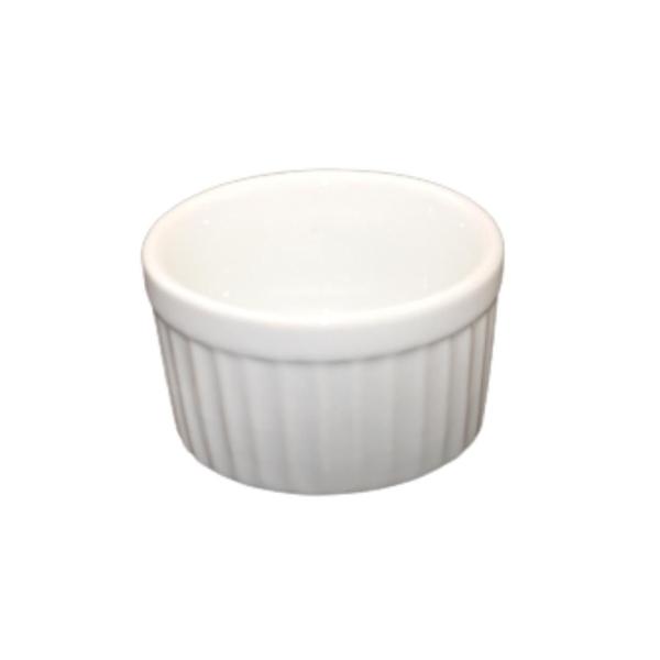 Imagem de Kit 24 Ramekin Canelado Porcelana Pequeno 90 ml Canelado Buffet Restaurante