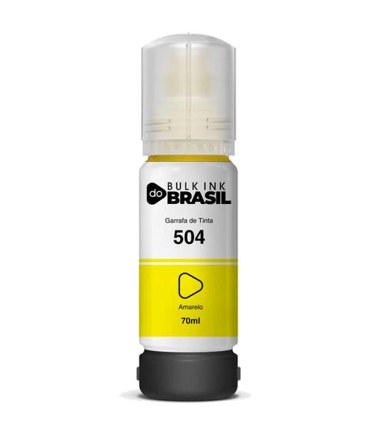 Kit 24 refil de tintas T504 Compatível para Epson Ecotank L6270 - Bulk Ink Do Brasil Imagem de Kit 24 refil de tintas T504 Compatível para Epson Ecotank L6270