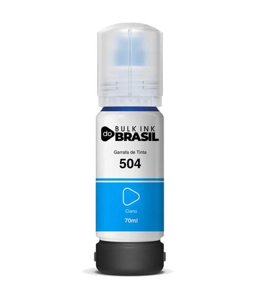 Kit 24 refil de tintas T504 Compatível para Epson Ecotank L6270 - Bulk Ink Do Brasil Imagem de Kit 24 refil de tintas T504 Compatível para Epson Ecotank L6270