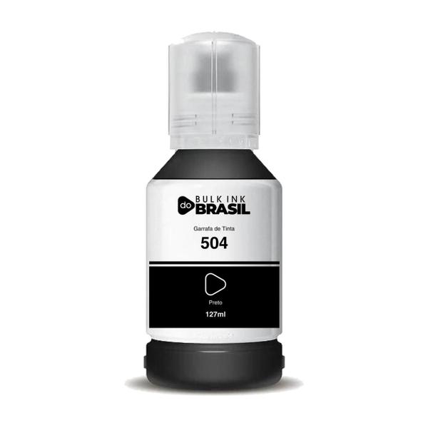 Kit 24 refil de tintas T504 Compatível para Epson Ecotank L6270 - Bulk Ink Do Brasil Imagem de Kit 24 refil de tintas T504 Compatível para Epson Ecotank L6270