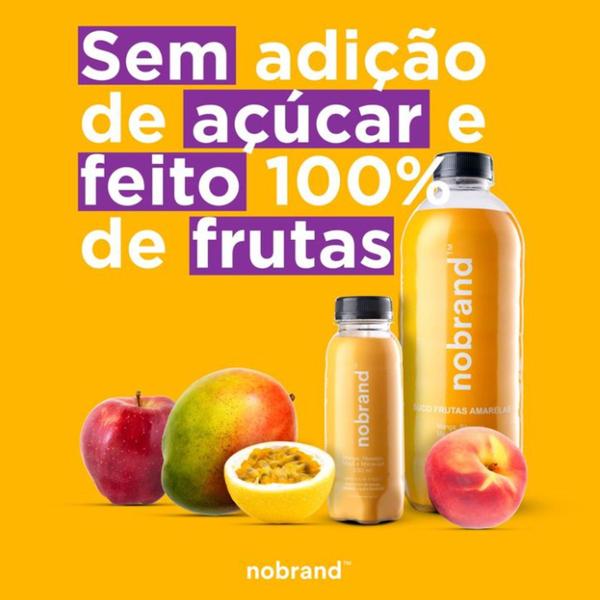 Imagem de Kit 24 Sucos NOBRAND Frutas Amarelas e Verde 230ml