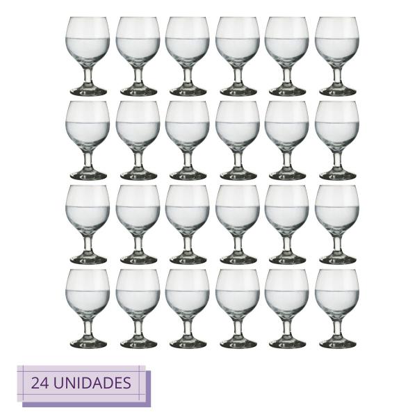 Imagem de Kit 24 Taças Gallant 320ml para Água Vinho Luxo Mesa Jantar