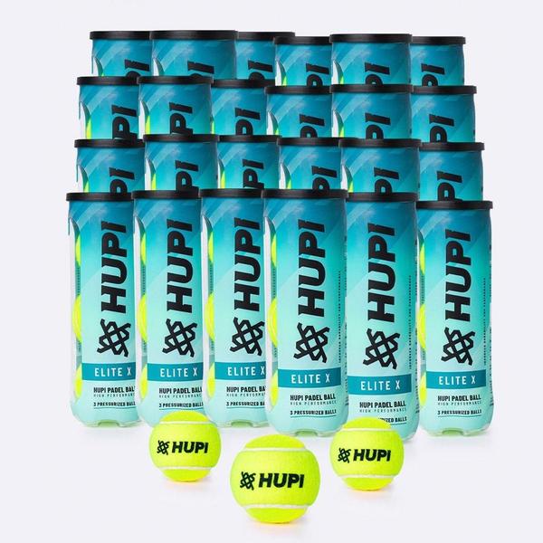 Imagem de Kit 24 Tubos Bola Padel HUPI Elite X