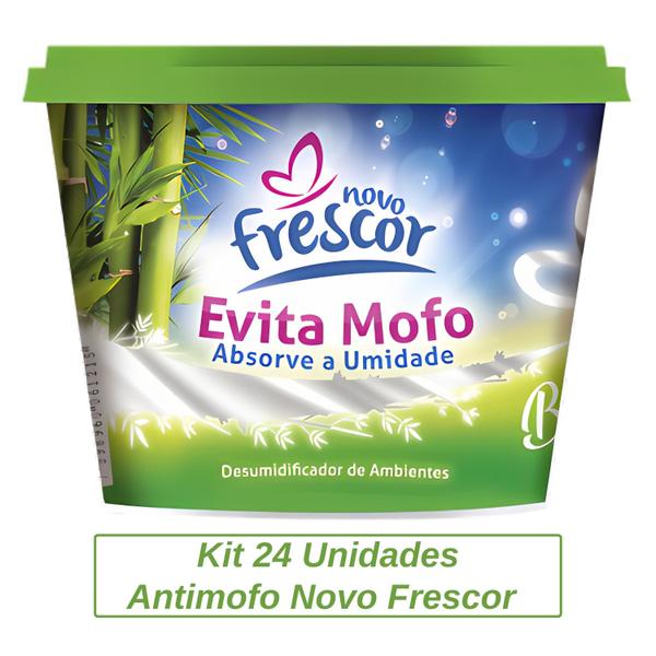 Imagem de Kit 24 Un Desumidificador De Ar Antimofo Guarda Roupas 80g Armário Closet Gaveta Refil  