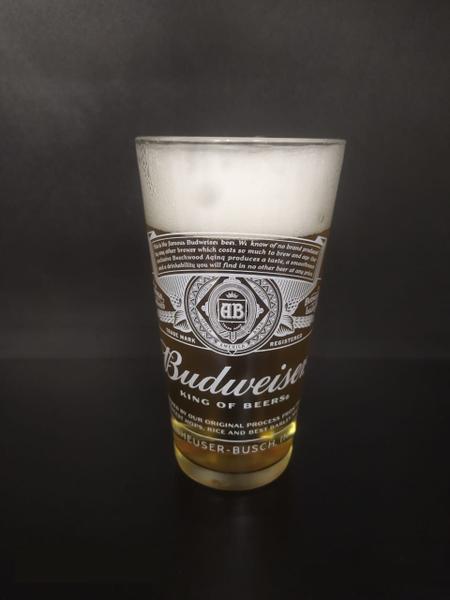 Imagem de Kit 24 unidades Copo Budweiser 350ML modelo Branco