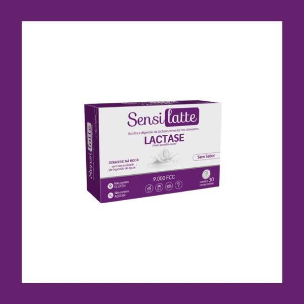 Imagem de Kit 24un Sensilatte Lactase Sem Sabor 30Cpr - Prati